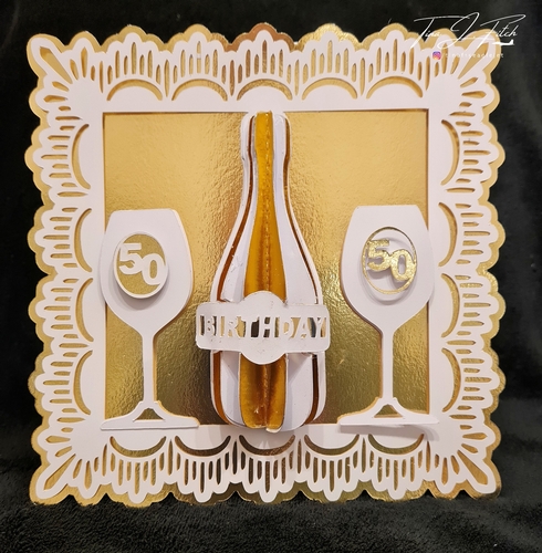Event 3D Bottle Card, All formats