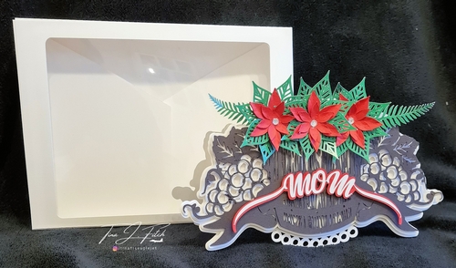 Mom Floral Card & box   TF0630, All Formats