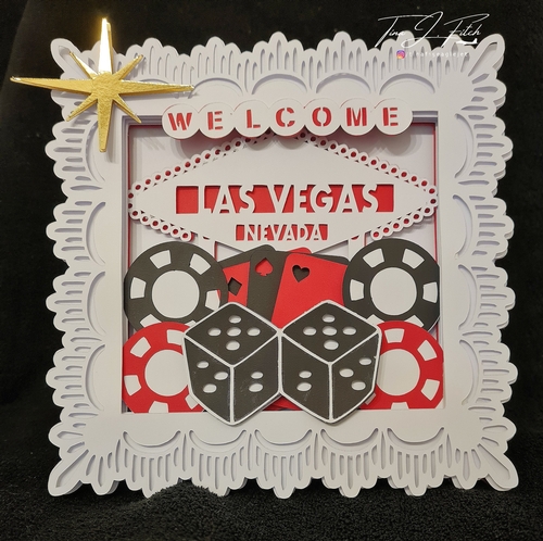 Vegas Gambler Luminaire Card TF0668, All Formats