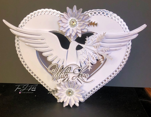 With Love Dove Card TF0696, All Formats