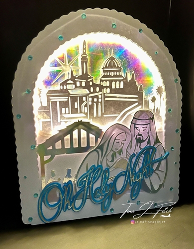 Holy Night Luminaire Card TF0736, All Formats