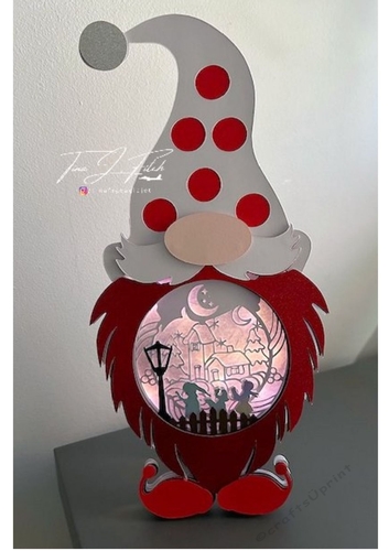 Gnome 2 scene Card Luminaire TF0743, All Formats