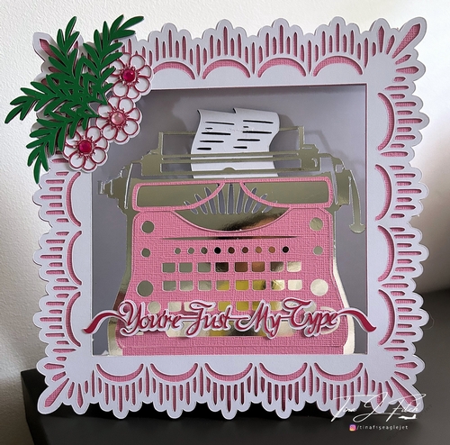 Just My Type Luminaire Card TF0751, All Formats
