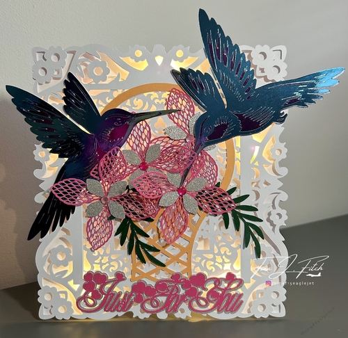 Just For You HummingBird Luminaire TF0778, All Formats