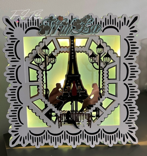 Paris Luminaire Card TF0783, All Formats