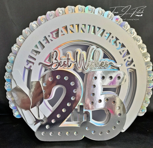 25th Anniversary Card TF0509, All Formats