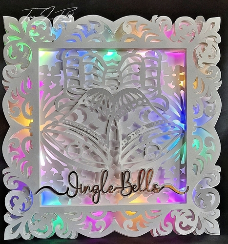 Jingle Bells Luminaire Card TF0533, ALL formats