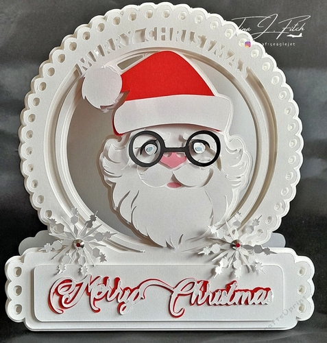 Merry Christmas From Santa Card TF0569, All Formats