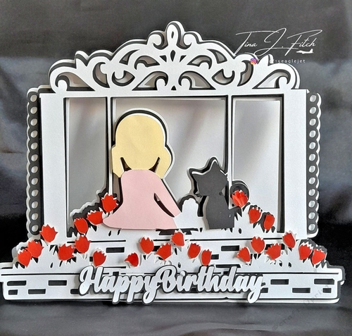Birthday Girl card TF0587, All Formats