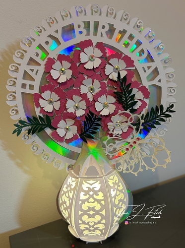 Birthday Floral Lantern TF0826, All Formats