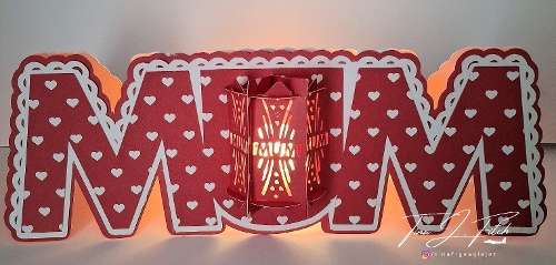 Mum Lantern Card TF0850, All Formats
