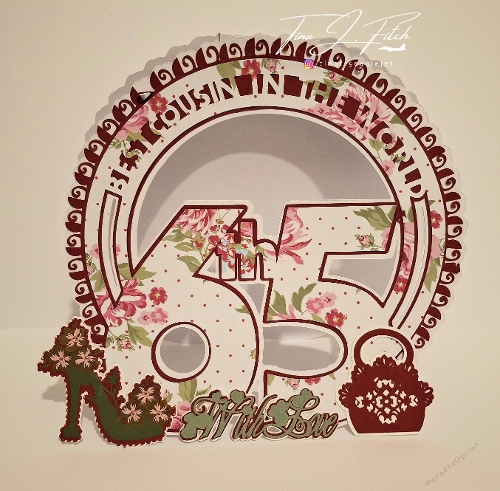 Best Cousin Card 65th Birthday Template TF0859.