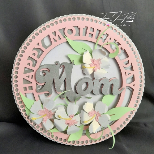 Mom round Card, TF0516, ALl formats