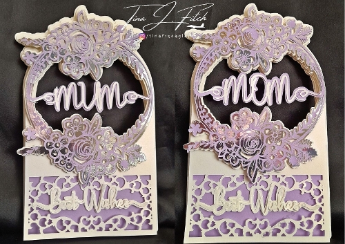 Best Wishes Mum/Mom Card TF0500, All Formats