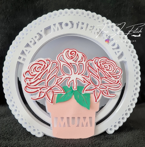 Mothers Day Round Card TF0677, All Formats