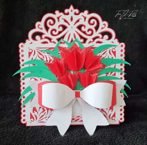 Tulip Bunch Card TF0667, All Formats