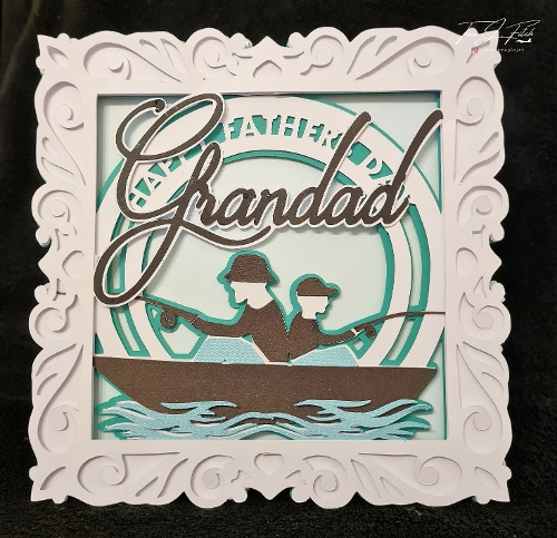 Fathers Day Fishing Grandad Card TF0658, All Formats