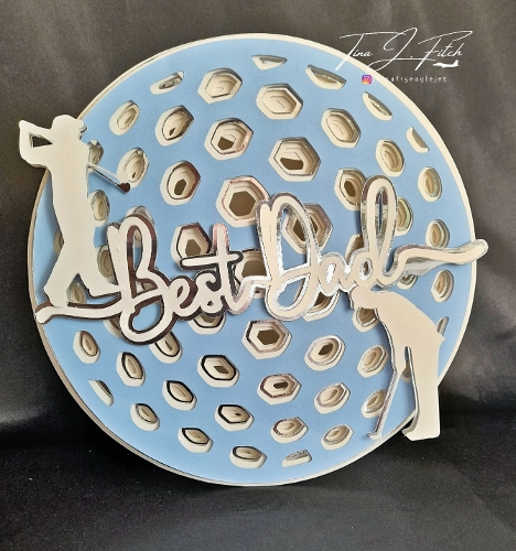 Golf Ball Dad Card TF0510, All Formats