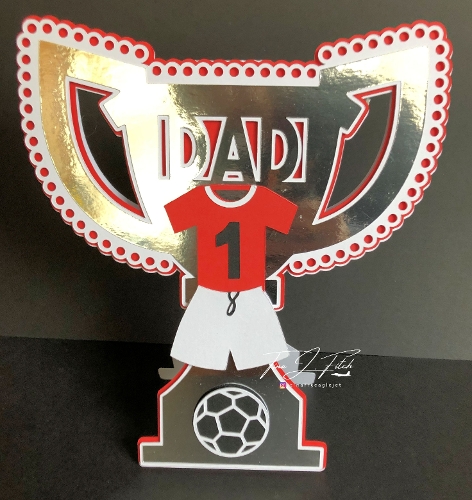 Dad Trophy Card TF0709, All Formats
