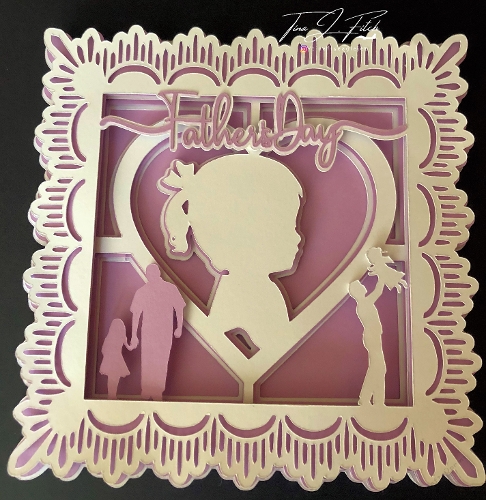 Fathers Day from Daughter Luminaire Card TF0714, All Formats