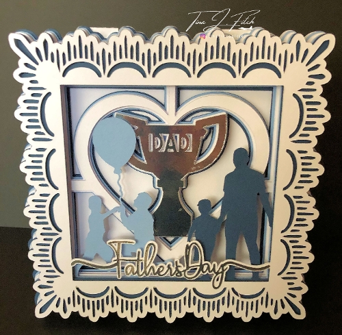 Fathers Day from Son Luminaire Card TF0713, All Formats