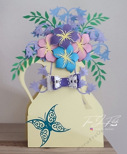 Flower Vase Card TF0870, All Formats