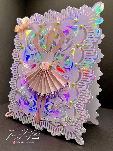 Ballerina Luminaire Card TF0722, All Formats