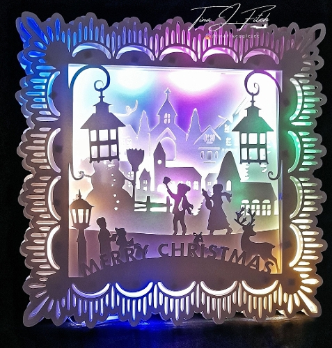 Christmas Spirit Luminare Card TF0417 All Formats
