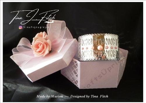 3D Christening Bracelet & Box, All Formats