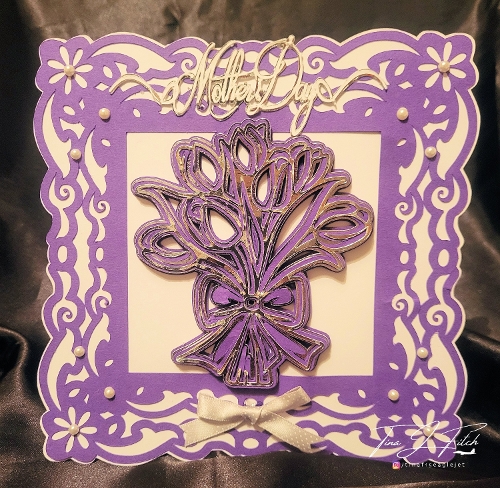 Mothers Day Bouquet Card TF0750, All Formats