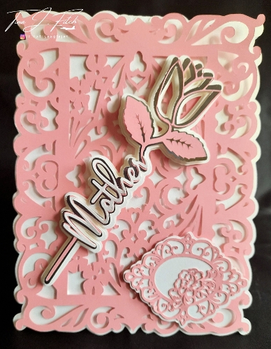 Mothers Day Sentiment Rose Card TF0480, All Formats