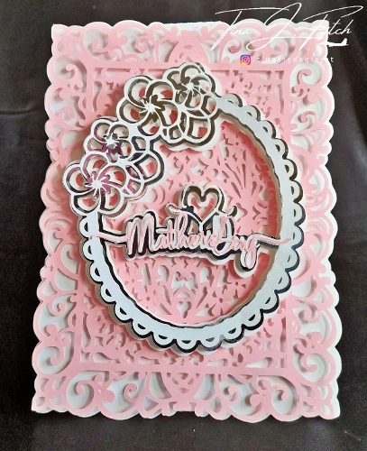Floral  Mothers Day Card TF0460, All Formats