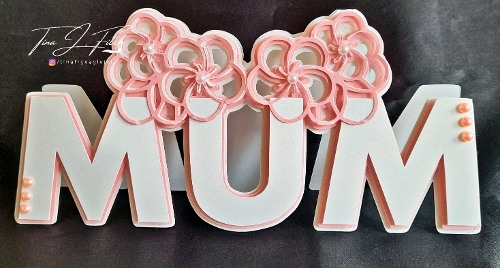 Mum Stencil Card TF0463, All formats