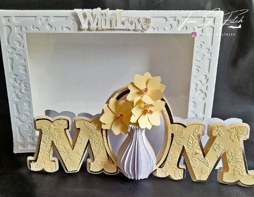 Mom Daff vase Card & Box TF0475, All Formats