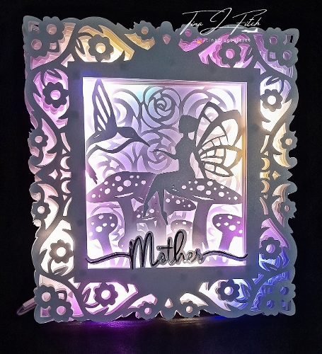 Birthday- Mothers Day Fairy Luminaire/Card TF0456, All Formats