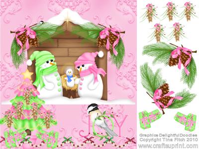 Pink Joy Christmas
