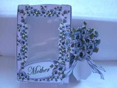 Everlasting Pansy Vase Box Card