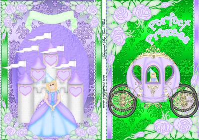 Green and Purple Card Fronts