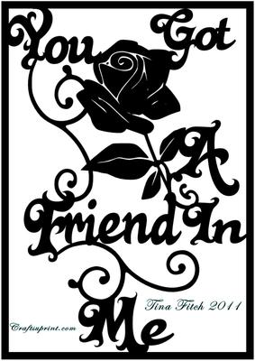 Paper Magic Frame You Got a Friend in Me