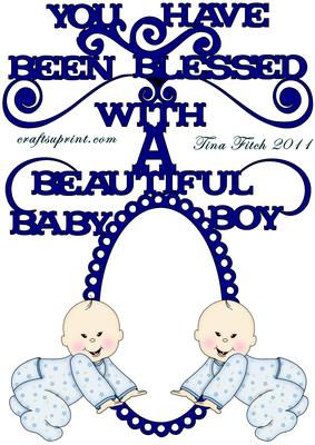 Paper Magic Frame Baby Boy