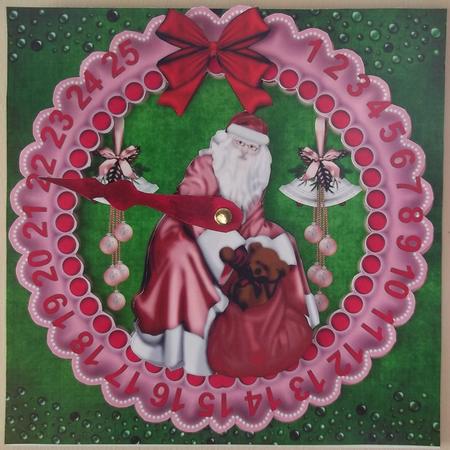 Christmas Santa Calendar Mini Kit