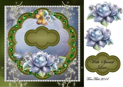 Rose Fancy Card Front