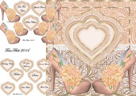 Peach Shoe Mini Kit
