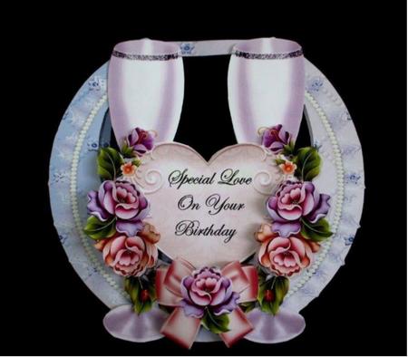 Horseshoe Wedding Card