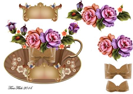 Brown Cup of Love Mini Kit