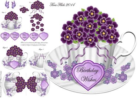 White Cup of Love Mini Kit
