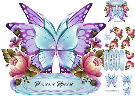 Butterfly Layered Card Mini Kit 2