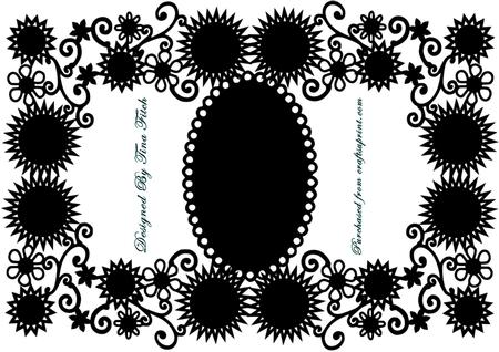 Paper Magic Frame Flower 1