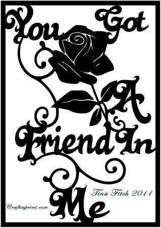 Paper Magic Frame You Got a Friend in Me