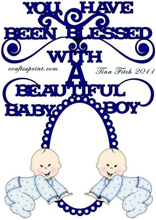 Paper Magic Frame Baby Boy